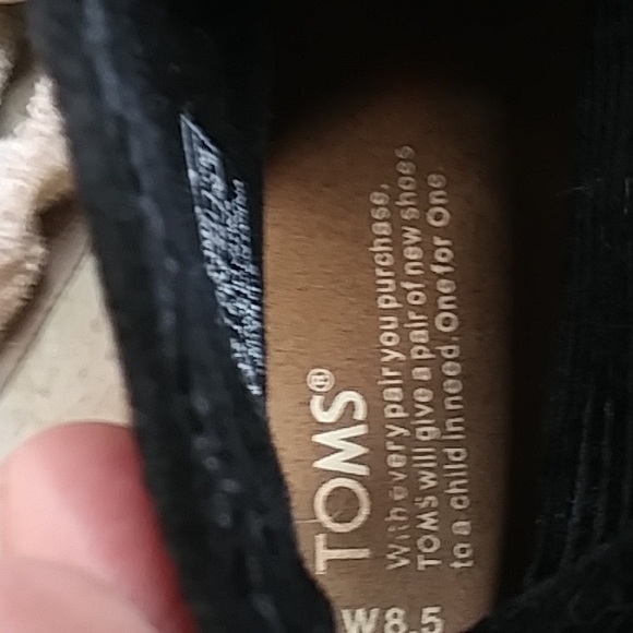 Tom's Paeso Black Suede High Top Sneakers - Picture 10 of 11